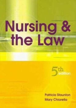 Hardcover Nursing and the Law Book