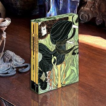 Paperback Jugendstil 1896: German Art Nouveau Illustrations Box Set [Softcover] Book
