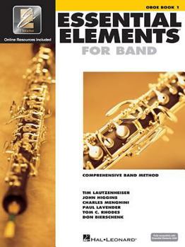 Paperback Essential Elements for Band Oboe Book 1 with Eei (Book/Online Audio) [With 2 CDROMs and DVD] Book