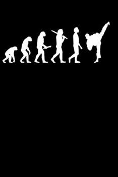 Karateka Notizbuch: A5 Liniert 108 Seiten - Karate Evolution Notizheft - Geschenk f�r Karateka & Kampfsportler