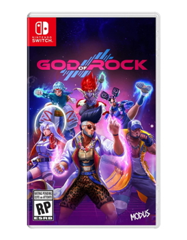 Game - Nintendo Switch God Of Rock Book