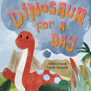 Paperback Dinosaur For A Day Book