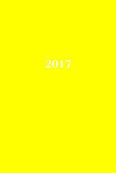 Paperback 2017: Kalender/Terminplaner: 1 Woche auf 2 Seiten, Format ca. A5, Cover gelb [German] Book