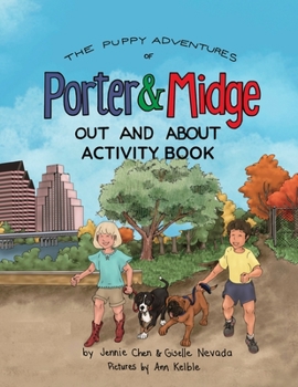 Paperback The Puppy Adventures of Porter and Midge: Out and About Activity Book