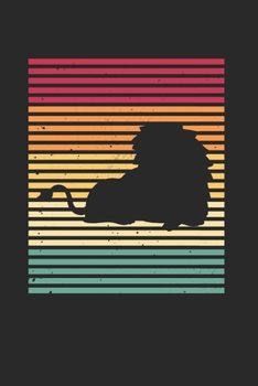 Löwe Notizbuch: Löwe Notizbuch für Liebhaber / Notizheft / Notizblock A5 (6x9in) Dotted Notebook / Punkteraster / 120 gepunktete Seiten (German Edition)