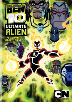DVD Ben 10 Ultimate Alien: The Return of Heatblast Book
