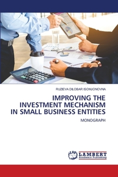 Paperback Improving the Investment Mechanism in Small Business Entities Book