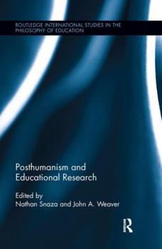 Paperback Posthumanism and Educational Research Book