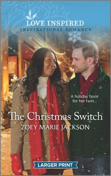 Mass Market Paperback The Christmas Switch: An Uplifting Inspirational Romance [Large Print] Book