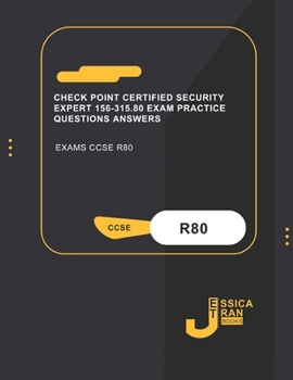 Paperback Check Point Certified Security Expert 156-315.80 Exam practice Questions answers: Exams CCSE R80 Book