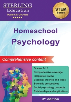 Paperback Homeschool Psychology: Comprehensive Content Book