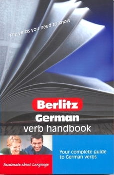 Paperback German Verb Handbook Book