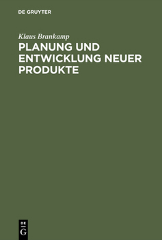 Hardcover Planung und Entwicklung neuer Produkte [German] Book
