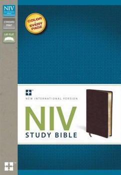 Bonded Leather Study Bible-NIV Book