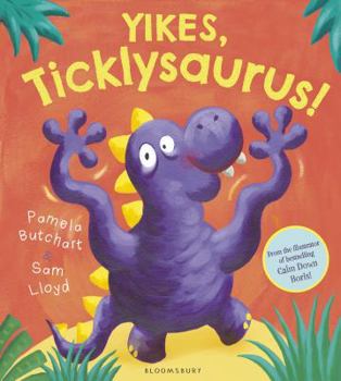Hardcover Yikes, Ticklysaurus! Book