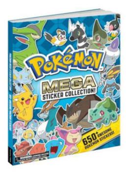 Paperback Pokemon Mega Sticker Collection!: Over 650 Awesome Pokemon Stickers! Book