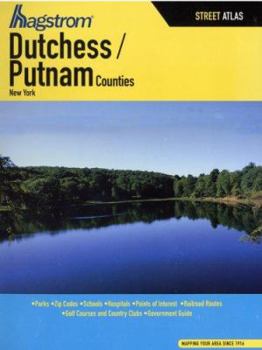 Spiral-bound Hagstrom Dutchess/Putnam Counties New York Book