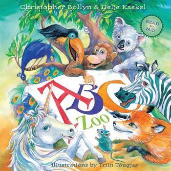 Paperback ABC Zoo: A Celebration of Art, Decorated Letters, and Clever Rhymes Book