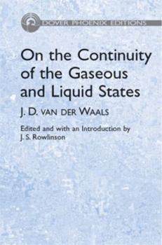 Hardcover On the Continuity of the Gaseous and Liquid States Book