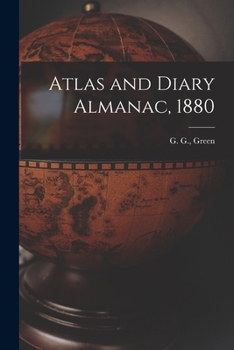 Paperback Atlas and Diary Almanac, 1880 Book