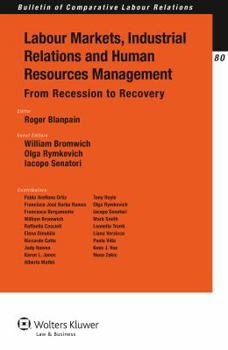 Paperback Labour Markets, Industrial Relations and Human Resources Management: From Recession to Recovery Book