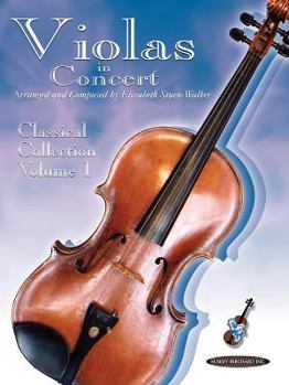 Paperback Violas in Concert: Classical Collection: Volume 1 Book