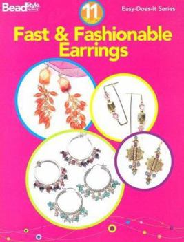 Paperback Fast & Fashionable Earrings: 11 Projects Book