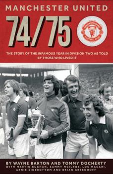 Paperback Manchester United 74/75 Book