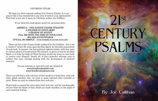 Paperback 21st Century Psalms Book