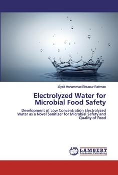 Paperback Electrolyzed Water for Microbial Food Safety Book