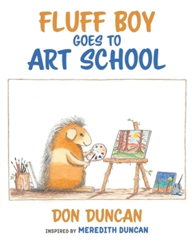 Paperback Fluff Boy Goes to Art School Book