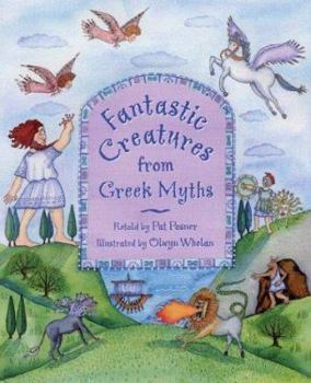 Hardcover Fantastic Creatures from Greek Myths Book