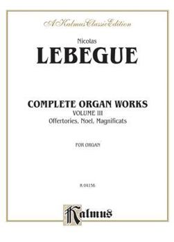 Paperback Complete Organ Works, Vol 3 (Kalmus Edition, Vol 3) Book