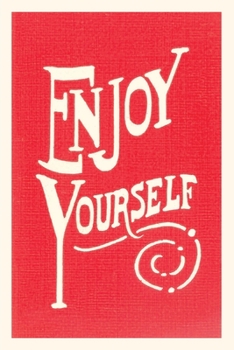 Paperback Vintage Journal Enjoy Yourself Book