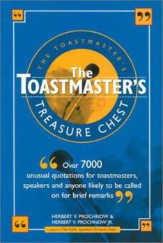 Hardcover The Toastmaster's Treasure Chest Book