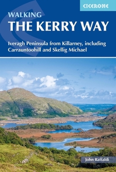 Paperback Walking the Kerry Way: Iveragh Peninsula from Killarney, Including Carrauntoohill and Skellig Michael Book