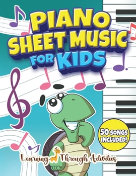 Paperback Piano Sheet Music For Kids Book