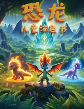 Paperback 恐龙：儿童涂色书: 男孩和女孩的恐龙设计 [Chinese] Book