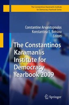 Hardcover The Constantinos Karamanlis Institute for Democracy Yearbook 2009 Book