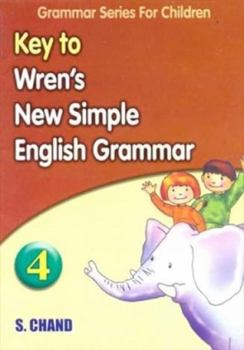 Paperback Key to Wren's New Simple English Grammar Book