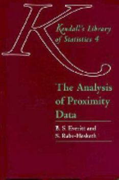 Hardcover The Analysis of Proximity Data Book
