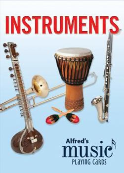 Paperback Alfred's Music Playing Cards -- Instruments: 1 Pack, Card Deck Book