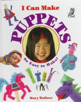 Hardcover I Can Make Puppets Book