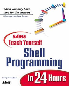 Paperback Teach Yourself Shell Programming in 24 Hours Book