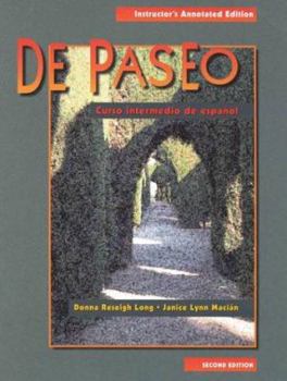 Hardcover de Paseo: Curso Intermedio de Espa&ol [Spanish] Book