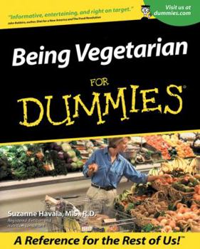 Paperback Being Vegetarian for Dummies Book