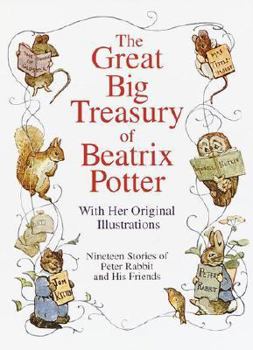 Hardcover Great Big Treasury of Beatrix Potter Book