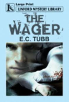 Paperback The Wager [Large Print] Book