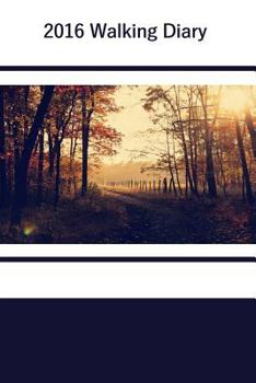 Paperback 2016 Walking Diary Book