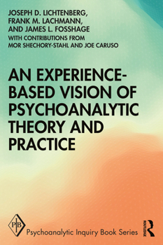 Paperback An Experience-based Vision of Psychoanalytic Theory and Practice Book